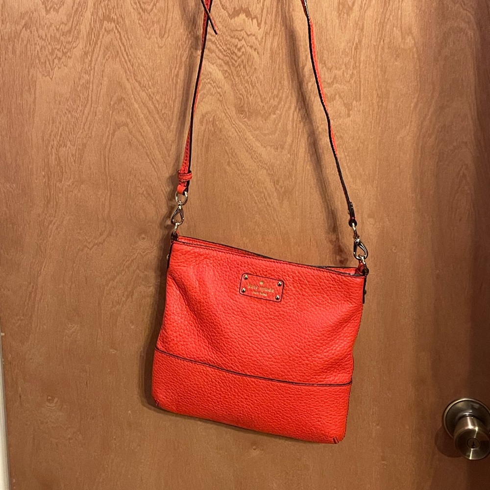 Red Kate Spade cross body